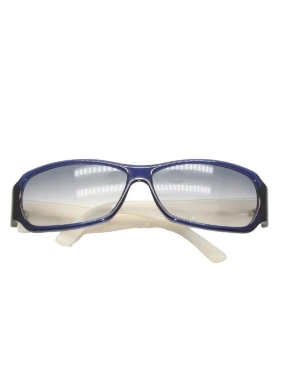 Gucci Sunglasses Eyewear S Eonit GG Logo Glitter Acetate Blue White